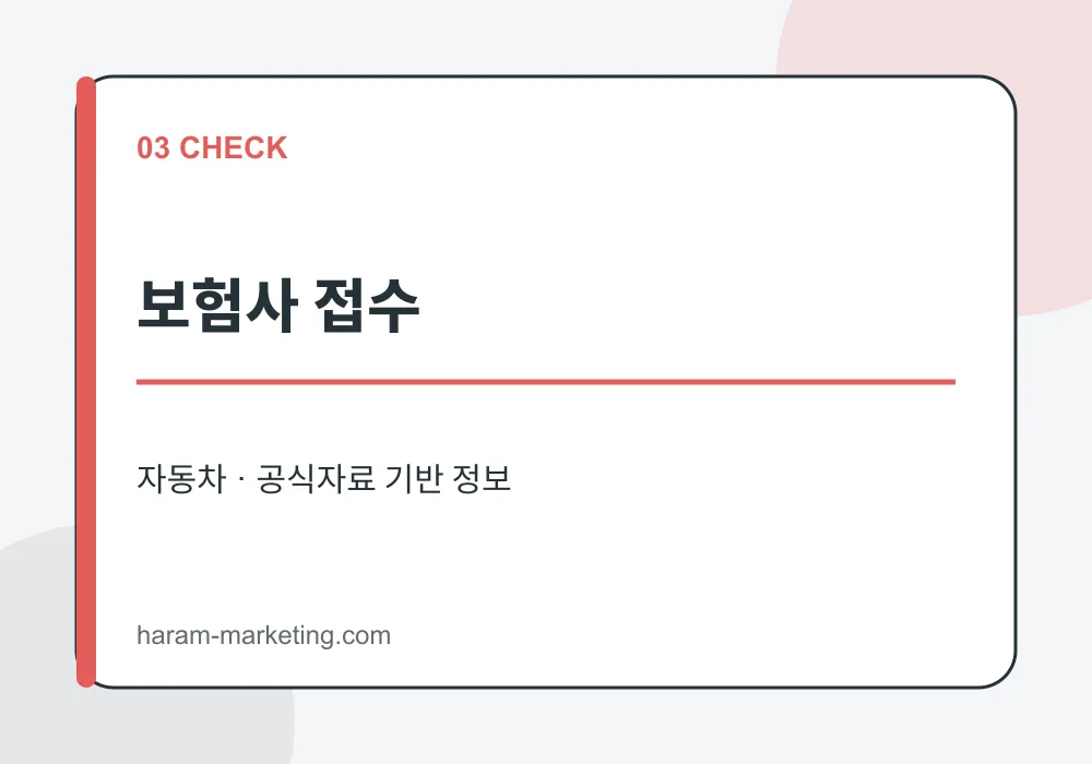폭우 차량 침수 대처법과 자동차보험 보상: 시동을 걸면 안 되는 이유 - 보험사 접수 안내 인포그래픽